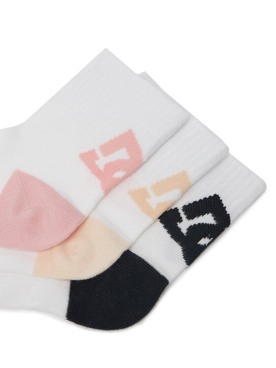 DC Shoes DC Shoes Rövid zoknik AS_DC_03Z_SS25 (3-PACK) Fehér