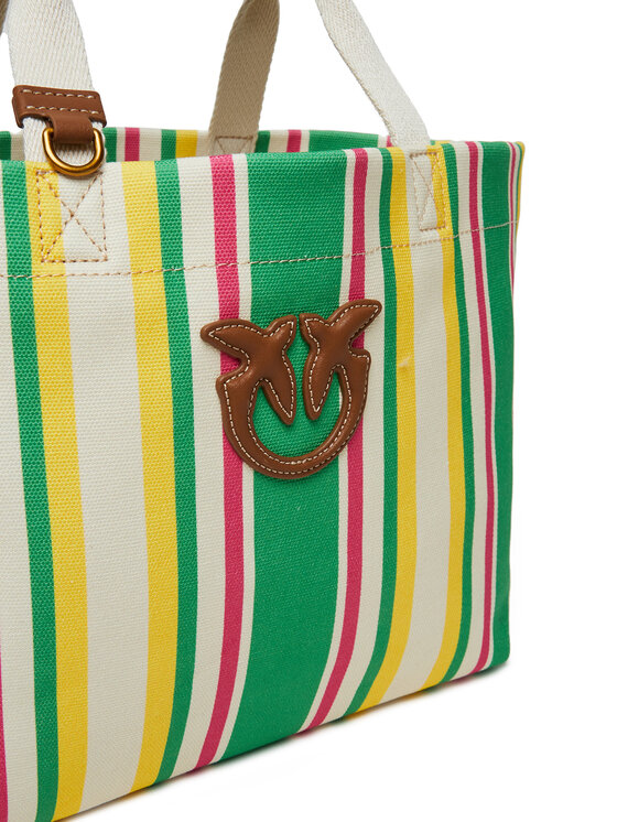 PINKO PINKO Τσάντα Shopping Bag Medium PE 25 PLTT 104753 A2G5 Πράσινο