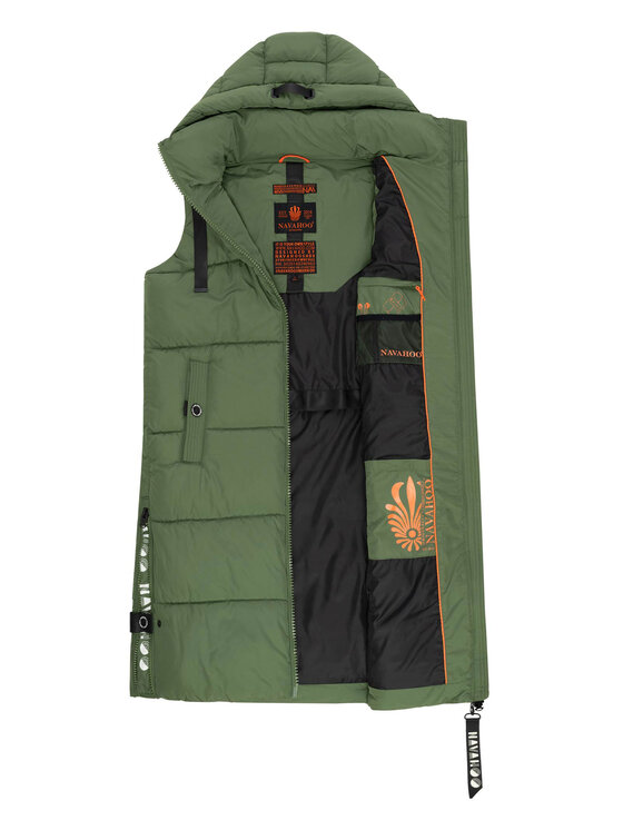 Navahoo Navahoo Kurtka zimowa Schnuffelchen Zielony Regular Fit