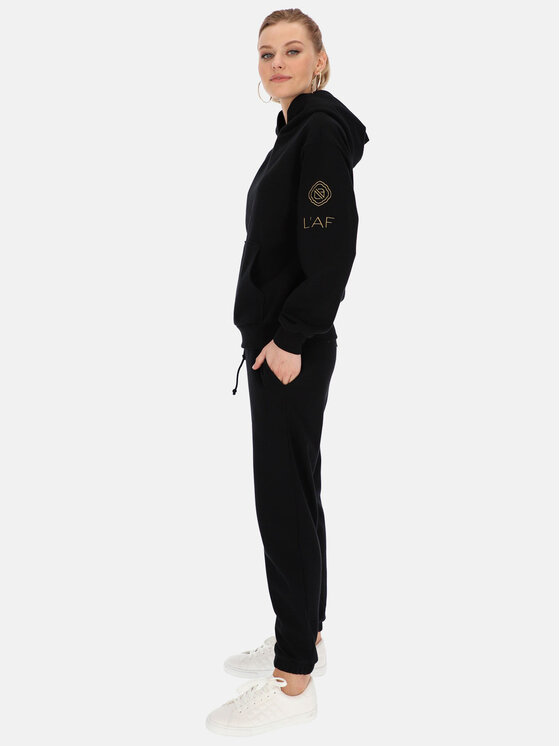 L’AF L’AF Bluza Bobi Czarny Relaxed Fit