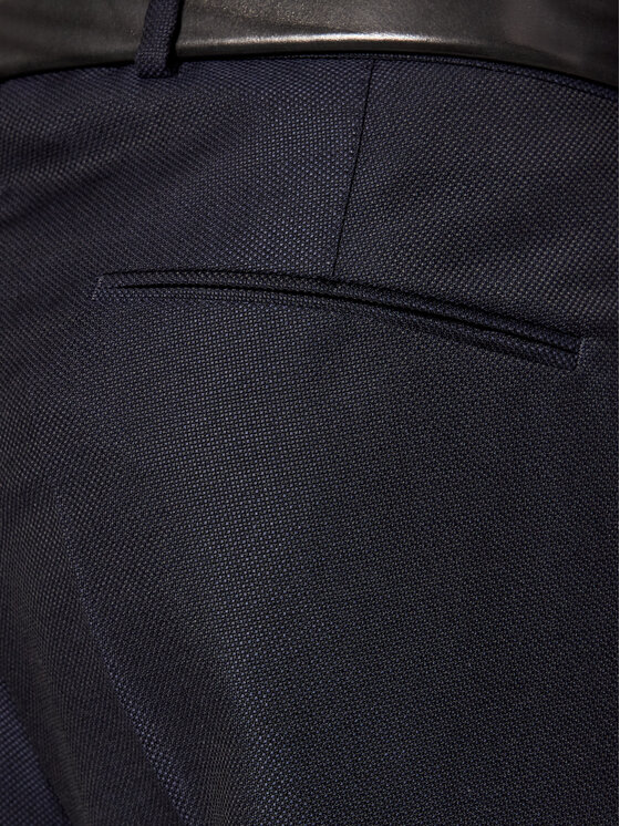 Oscar Jacobson Oscar Jacobson Spodnie garniturowe Denz 51705027 Granatowy Slim Fit