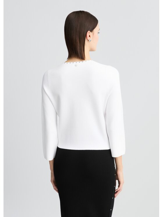 Liu Jo Liu Jo Giacca da donna WA5384MS99E10701 Bianco Regular Fit