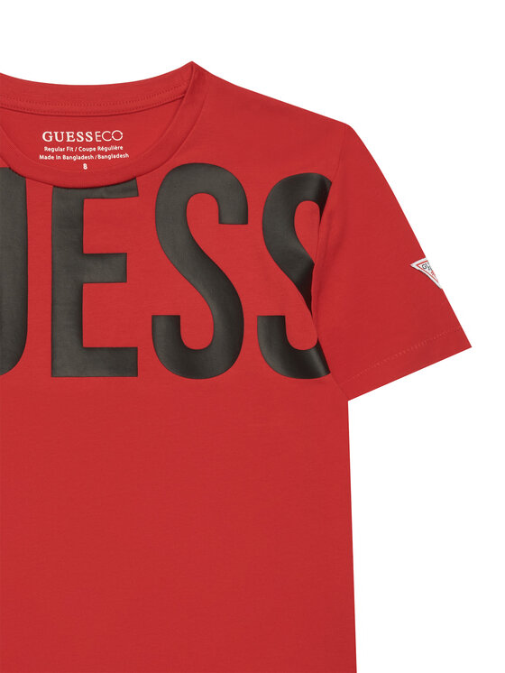 Guess Guess Tričko L6GI26 J1314 Červená Regular Fit