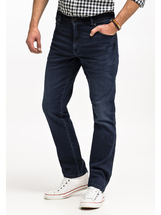 Wrangler Wrangler Jeansy TEXAS Niebieski Straight Fit