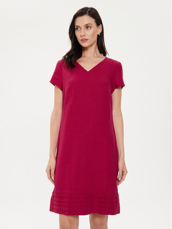 Tatuum Tatuum Sommerkleid Twiga T2408.205 Rot Regular Fit
