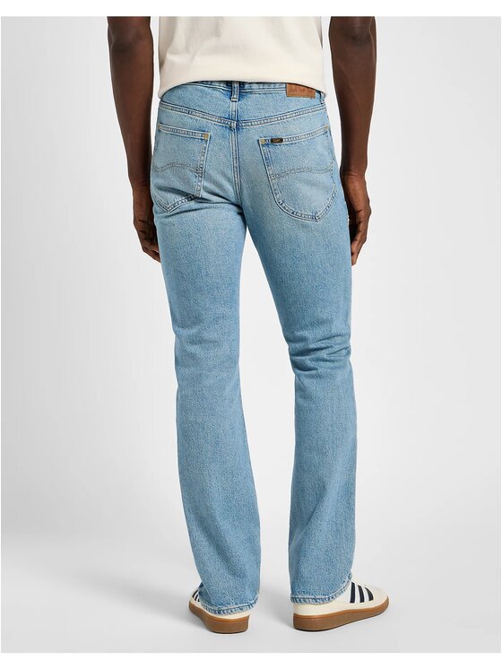 Lee Lee Jeansy LEON Niebieski Regular Fit
