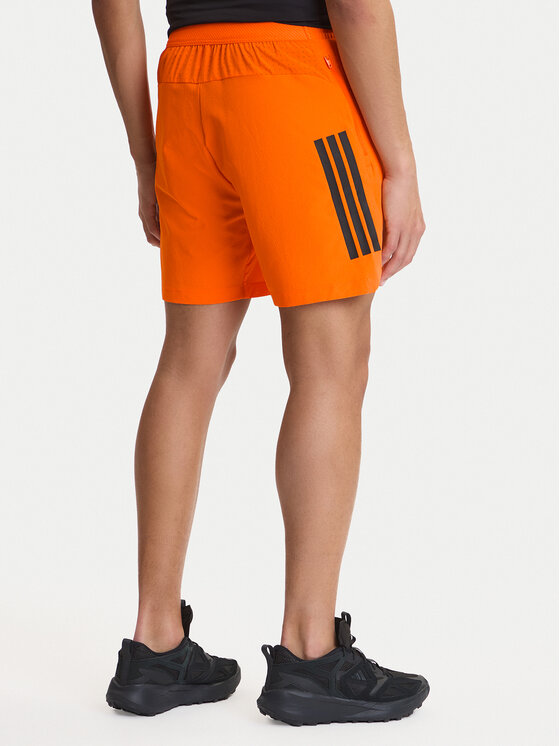 adidas adidas Szorty sportowe D4T PrimeLift 3 Stripes KA1197 Pomarańczowy Regular Fit