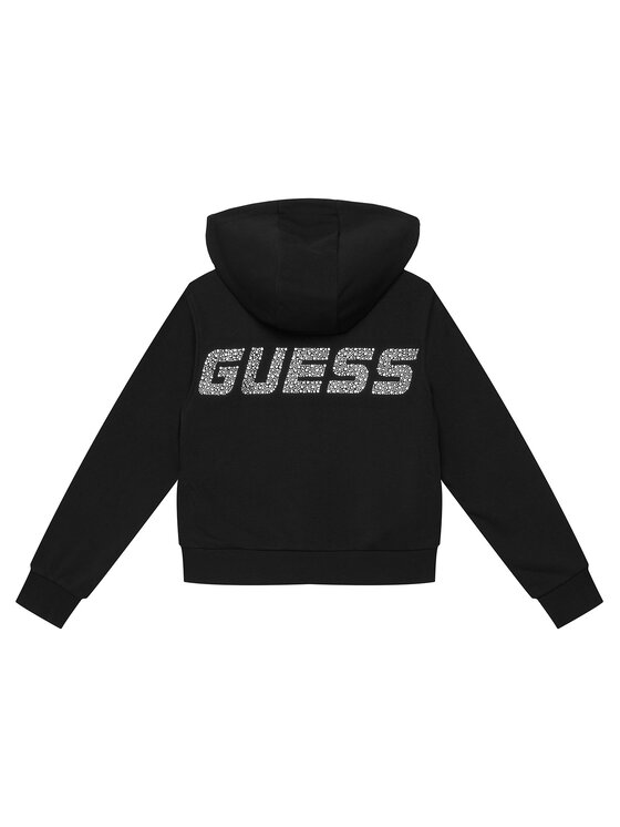 Guess Guess Μπλούζα J6GQ07 KF712 Μαύρο Relaxed Fit