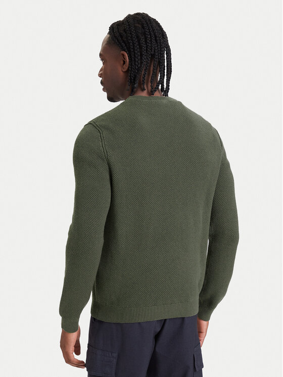 Aeronautica Militare Aeronautica Militare Sweter 262MA1659UL00903 Khaki Regular Fit