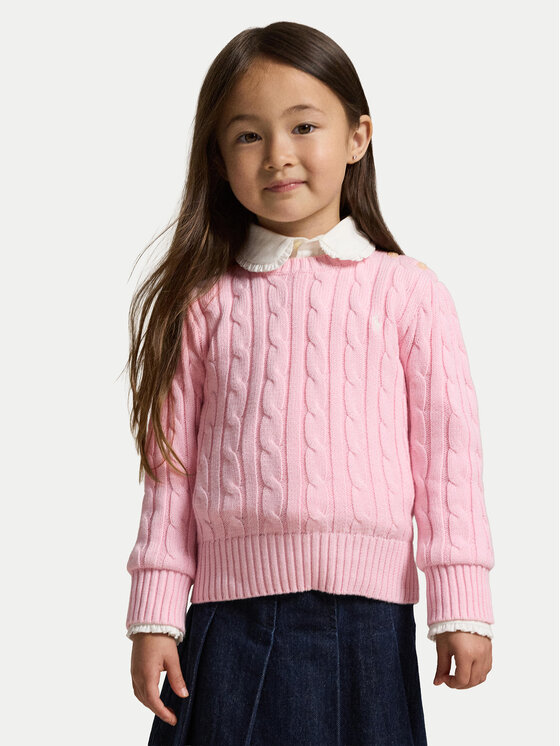 Polo Ralph Lauren Pulover 312901316010 Roz deschis Regular Fit