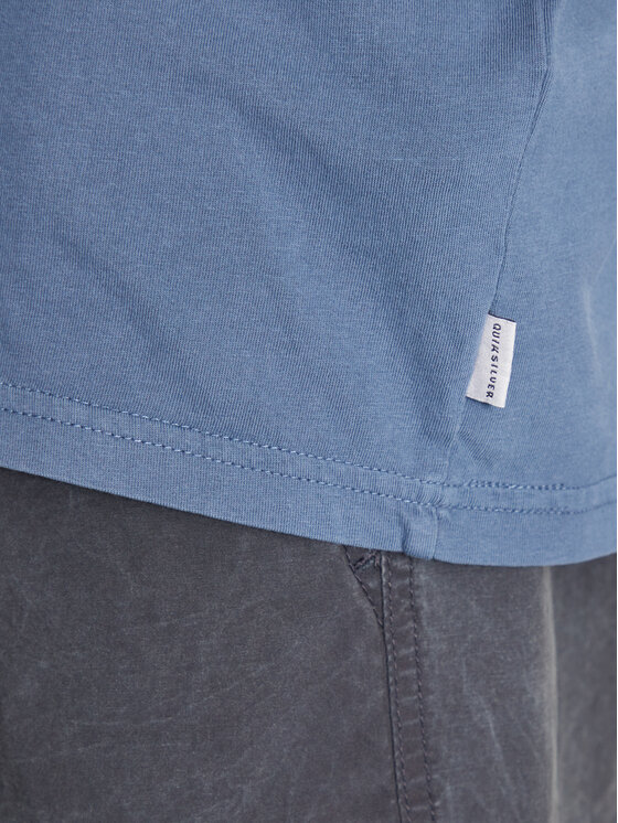 Quiksilver Quiksilver Tričko Qs Bubble Stamp EQYZT07258 Modrá Regular Fit