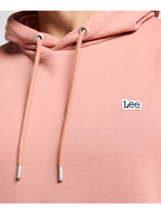 Lee Lee Bluza 112363883 Różowy Regular Fit