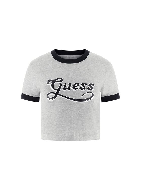 Guess Guess T-Shirt 178543 Szary Classic Fit