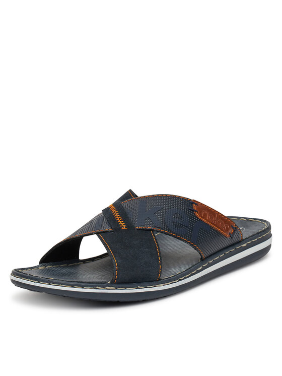 Rieker Rieker Pantoletten 21098-14 Dunkelblau