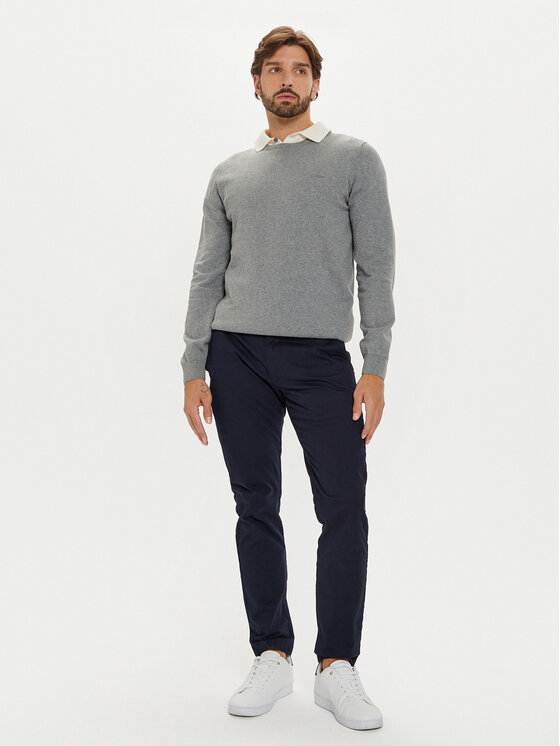 s.Oliver s.Oliver Megztinis 2143173 Pilka Regular Fit