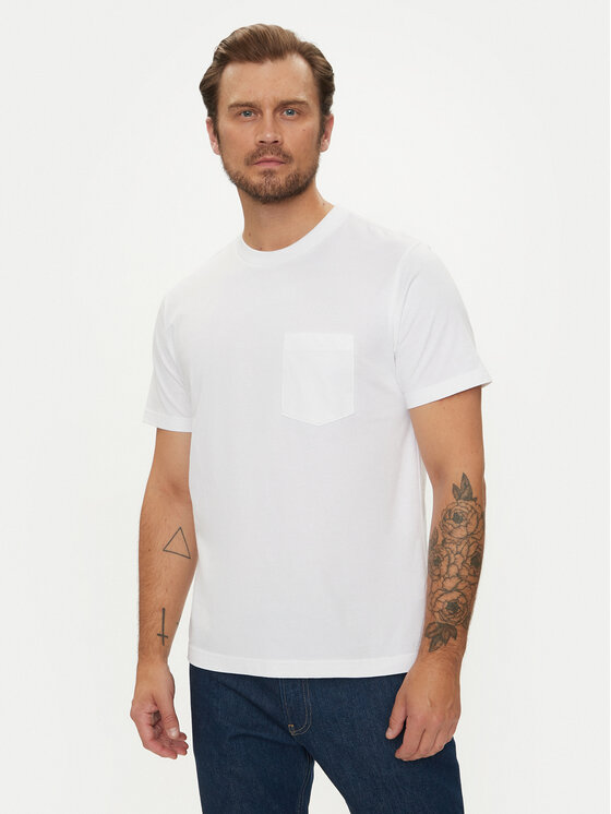 Gap Gap T-Shirt 507947-00 Bílá Regular Fit