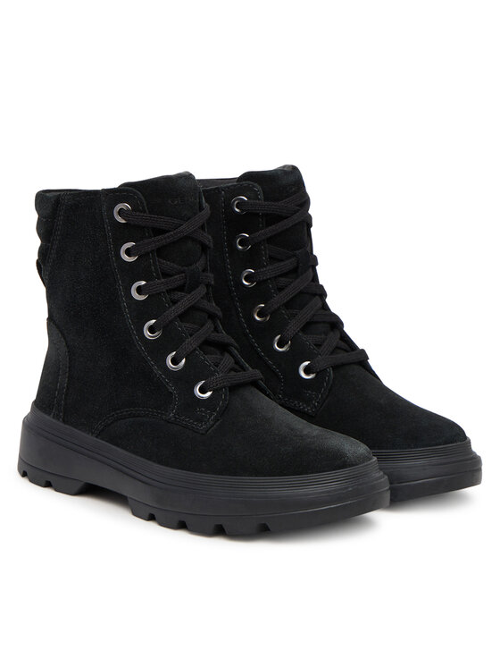 Geox Geox Čizme J Kiddartah Wpf J56NDA 00022 C9999 S Crna