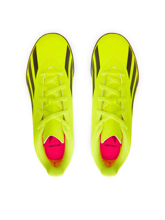adidas Buty do piłki nożnej X Crazyfast Club Turf IF0707 Żółty | Modivo.pl