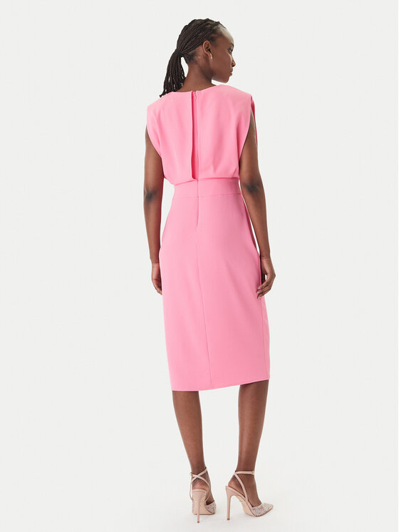 Rinascimento Rinascimento Kokteilikleit CFC0127570003 Roosa Slim Fit