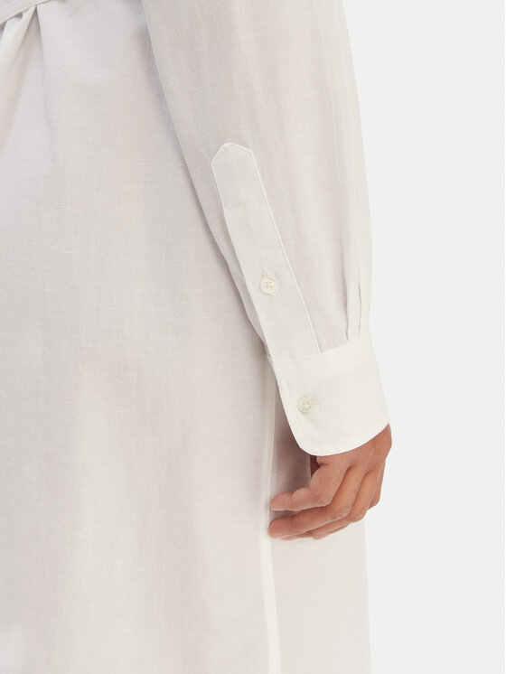 Polo Ralph Lauren Polo Ralph Lauren Marškinių tipo suknelė 211B18781001 Balta Regular Fit