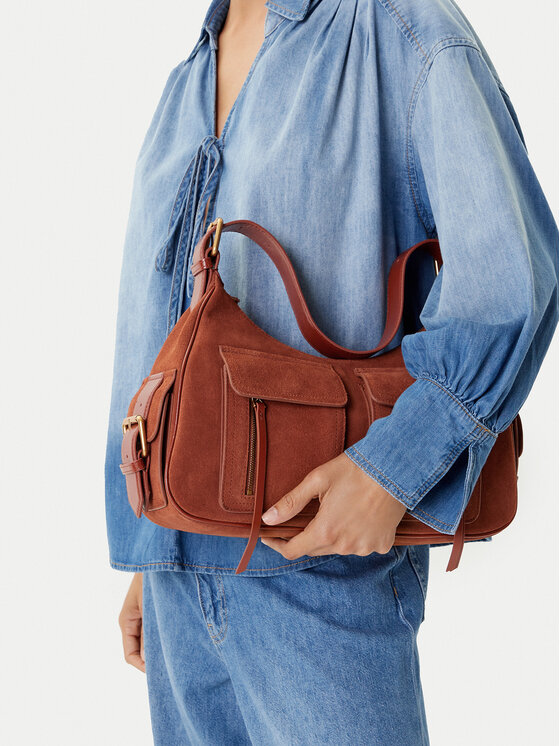 PINKO PINKO Ročna torba Cargo Bag Maxi PE 25 PLTT 104507 A29N Rjava