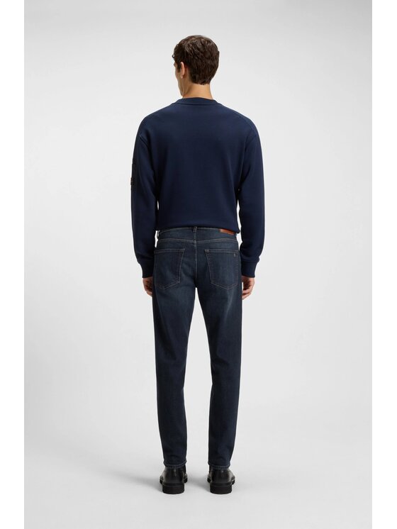 BOSS BOSS Jeansy 50549527-407 Granatowy Slim Fit