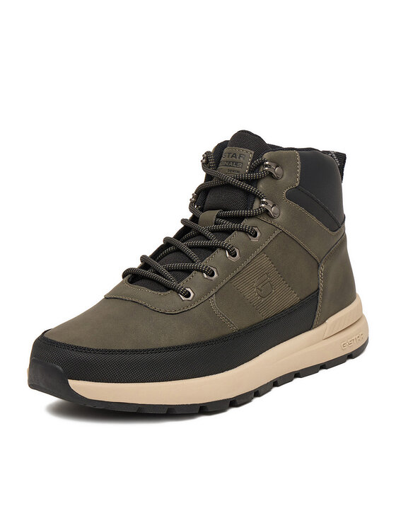 G-STAR G-Star Raw Μποτίνια CEO-MAURITS-01 Χακί