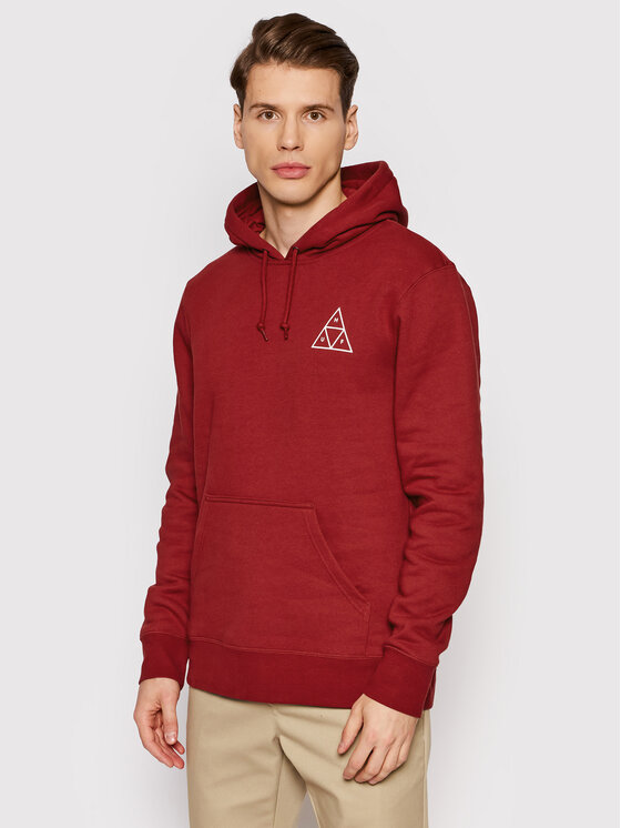 HUF HUF Світшот Essentials Tt PF00100 Червоний Regular Fit
