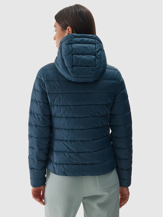 4F 4F Giubbotto invernale 4FWAW24TDJAF468-46S Verde Regular Fit