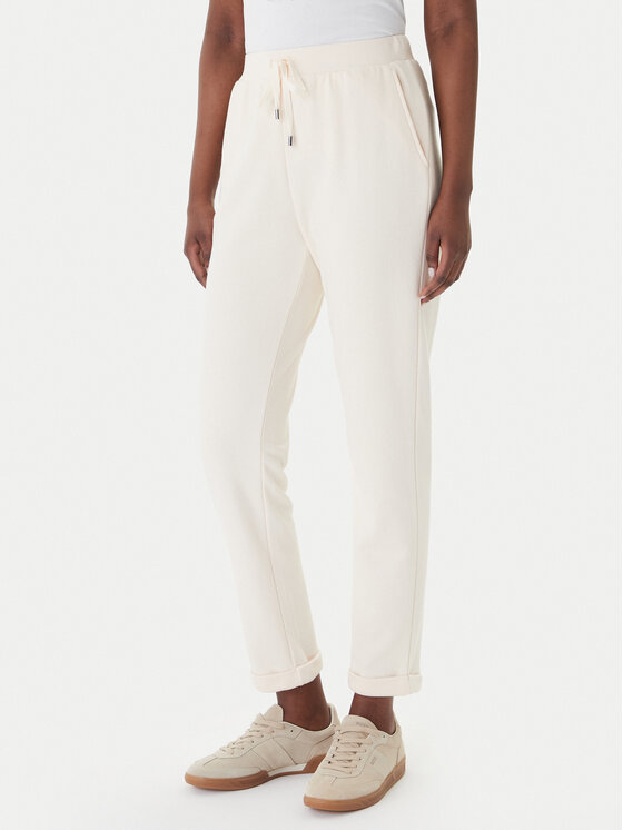 Liu Jo Sport Spodnie dresowe TA6031 FS002 Beżowy Regular Fit