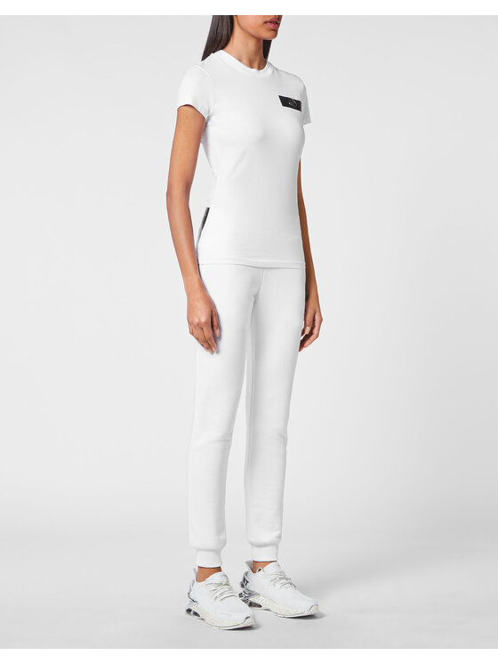 Plein Sport Plein Sport T-Shirt 1595 Biały Regular Fit