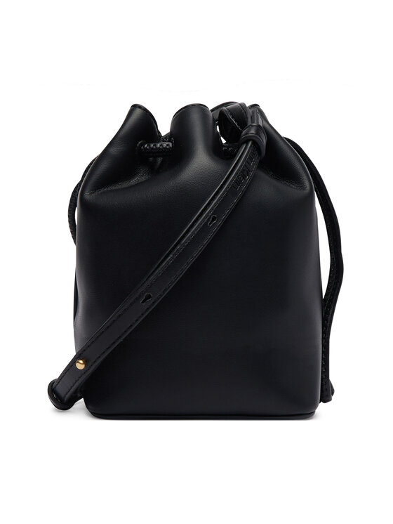 Calvin Klein Calvin Klein Torbica Bold Ck Mini Bucket Crossbody LV04F3870G Crna