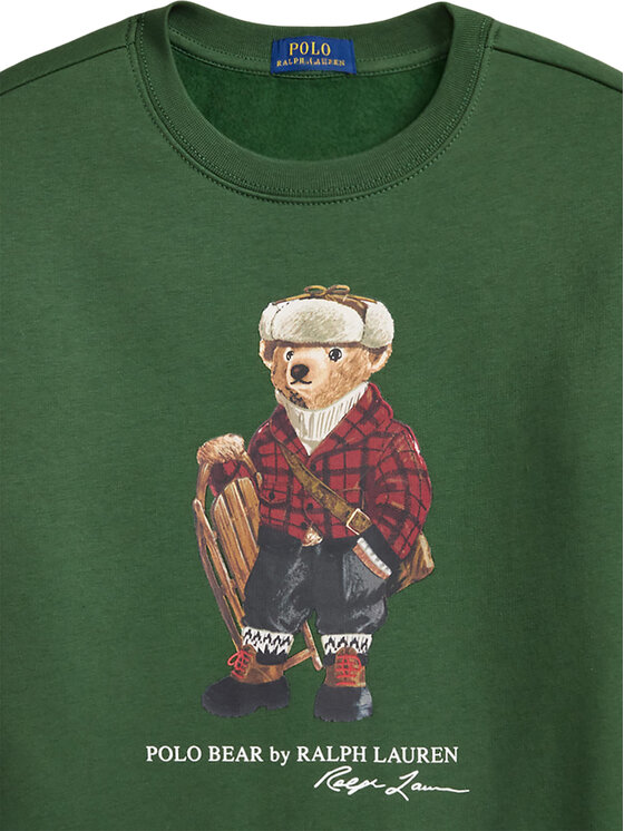 Polo Ralph Lauren Polo Ralph Lauren Суитшърт 323981261001 Зелен Regular Fit