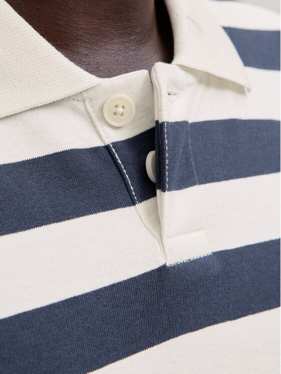 Jack & Jones Jack & Jones Polokošile Bleecker 12285805 Tmavomodrá Loose Fit