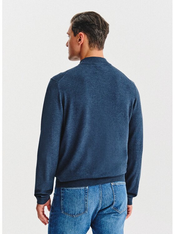 Pako Lorente Pako Lorente Sweter P25WN-2X-028 Granatowy Classic Fit