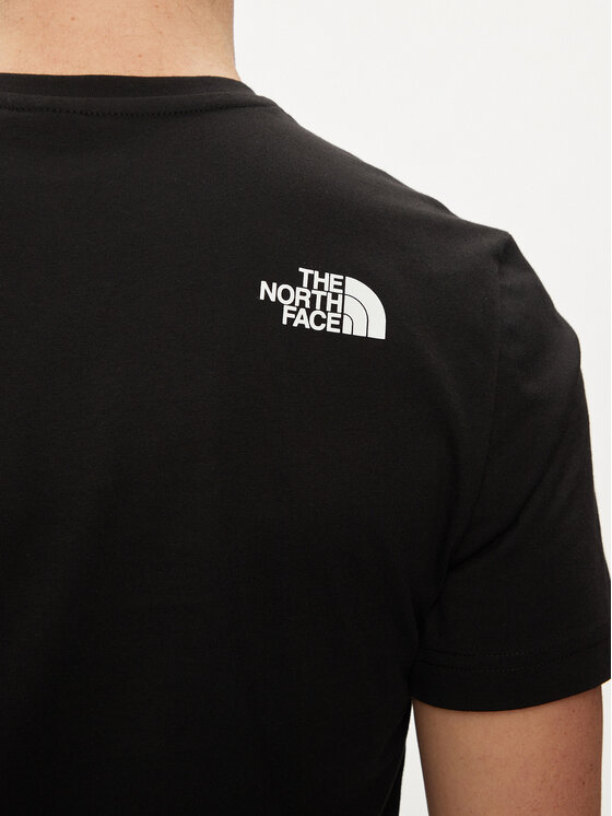 The North Face The North Face T-Shirt Never Stop NF0A87NS Czarny Regular Fit