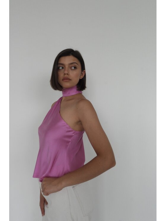 ROSE AVENUE ROSE AVENUE Top ALICE Różowy Basic Fit