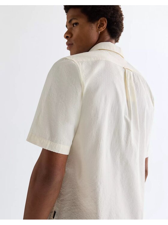 Wrangler Wrangler Koszula SS SHIRT Biały Regular Fit