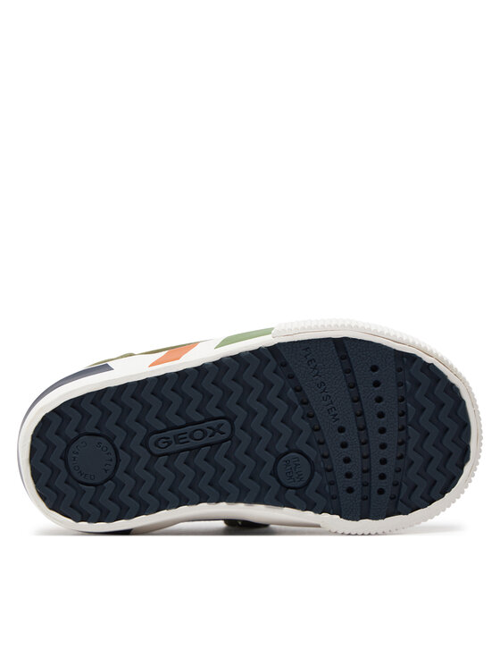 Geox Geox Сникърси B Kilwi Boy B45A7B 02214 CF3F4 M Каки