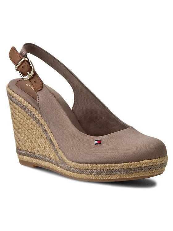 espadrilles compensées tommy hilfiger