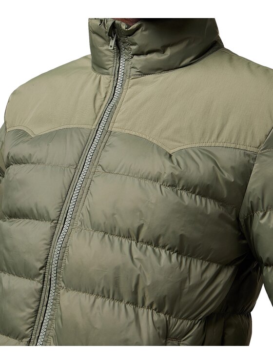 Wrangler Wrangler Kurtka zimowa PACKABLE PUFFER Zielony Regular Fit