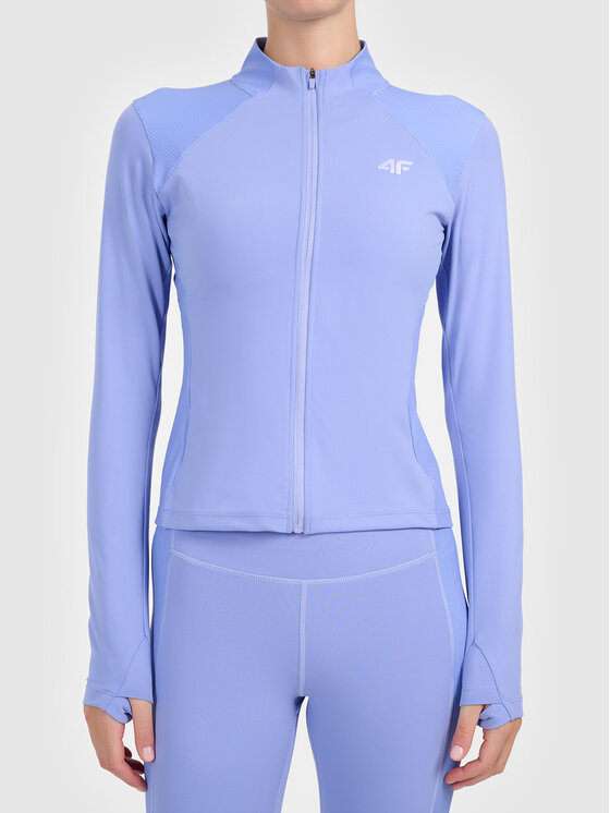 4F 4F Bluza 4FWAW26TFSWF0917-34S Niebieski Active Fit