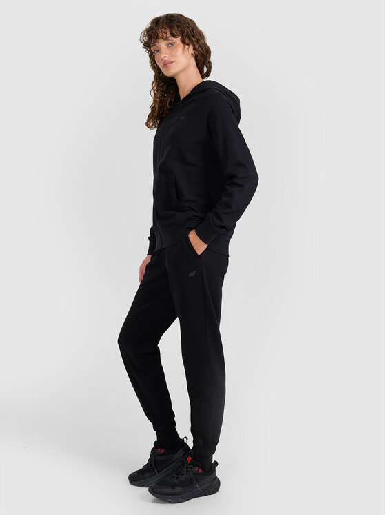 4F 4F Spodnie dresowe NOS Czarny Regular Fit