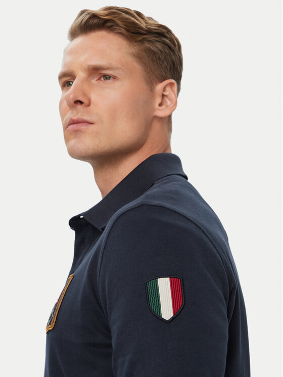 Aeronautica Militare Aeronautica Militare Polo särk 262PO1941UJ00703 Tumesinine Regular Fit