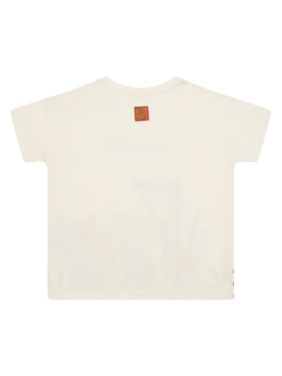 United Colors Of Benetton United Colors Of Benetton T-Shirt 3I1XA105R Beżowy Boxy Fit