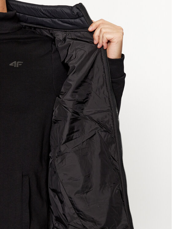 4F 4F Gilet TVESM062 Nero Regular Fit