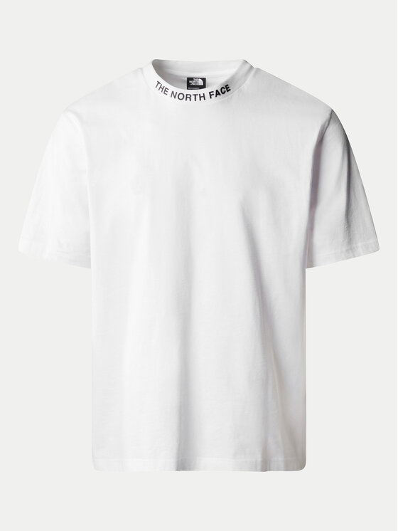 The North Face The North Face T-krekls Zumu NF0A87DD Balts Regular Fit