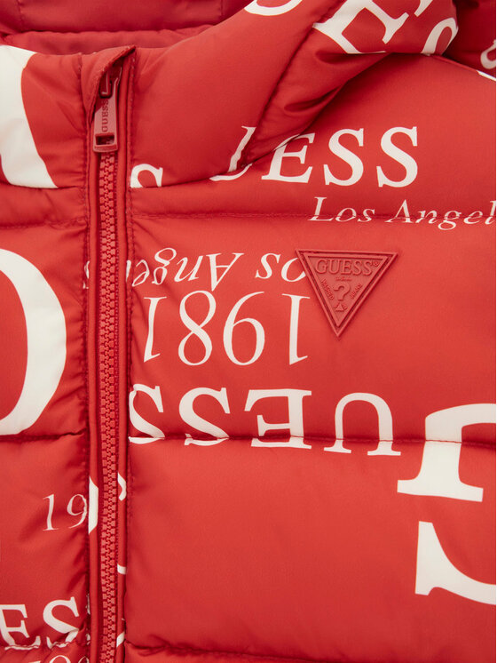 Guess Guess Зимно яке H6BL03 W4100 Червен Regular Fit
