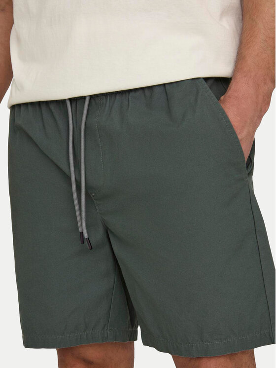 Only & Sons Only & Sons Szorty materiałowe Tel 22027949 Szary Regular Fit