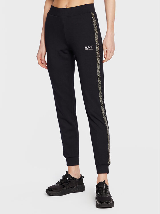 EA7 Emporio Armani EA7 Emporio Armani Sportinės kelnės 3RTP73 TJLQZ 1200 Juoda Regular Fit